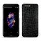OnePlus 5 leather cover - Autruche nero