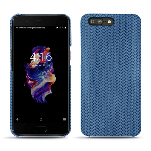 OnePlus 5 leather caseAbaca ishia ( Pantone #395775 ) 