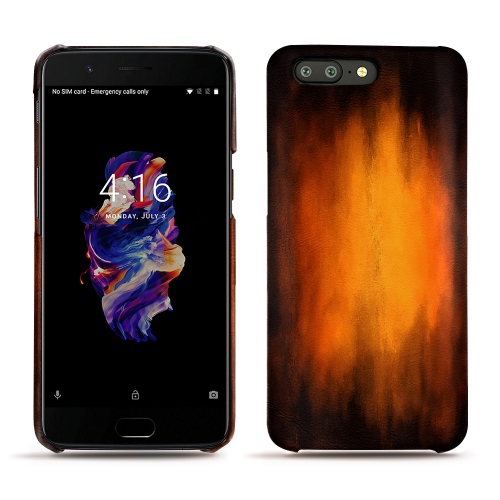 Funda de piel OnePlus 5Fauve Patine