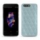 Lederschutzhülle OnePlus 5 - Bleu ciel - Couture ( Nappa - Pantone 277C ) 