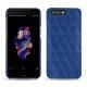 Capa em pele OnePlus 5 - Bleu océan - Couture ( Nappa - Pantone 293C ) 