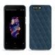 Lederschutzhülle OnePlus 5 - Indigo - Couture ( Pantone 303U ) 