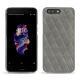 Custodia in pelle OnePlus 5 - Acier vintage - Couture