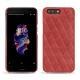 レザーケース OnePlus 5 - Cerise vintage - Couture