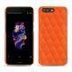 Custodia in pelle OnePlus 5 - Orange fluo - Couture