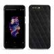 OnePlus 5 leather cover - Negre poudro - Couture