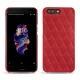 Capa em pele OnePlus 5 - Rouge troupelenc - Couture