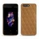 Lederschutzhülle OnePlus 5 - Castan esparciate - Couture