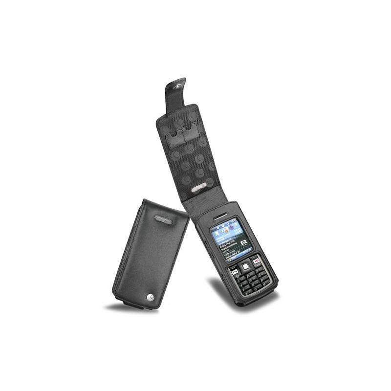 Custodia in pelle HP iPAQ 510 Voice Messenger  - Noir ( Nappa - Black ) 