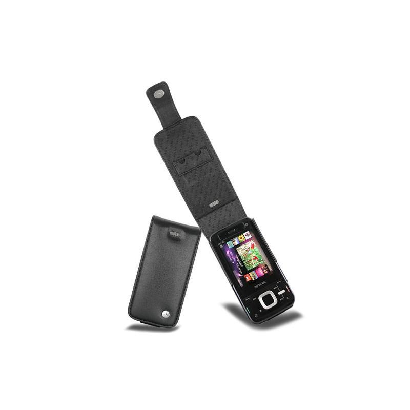 Housse cuir Nokia N81  - Noir ( Nappa - Black ) 