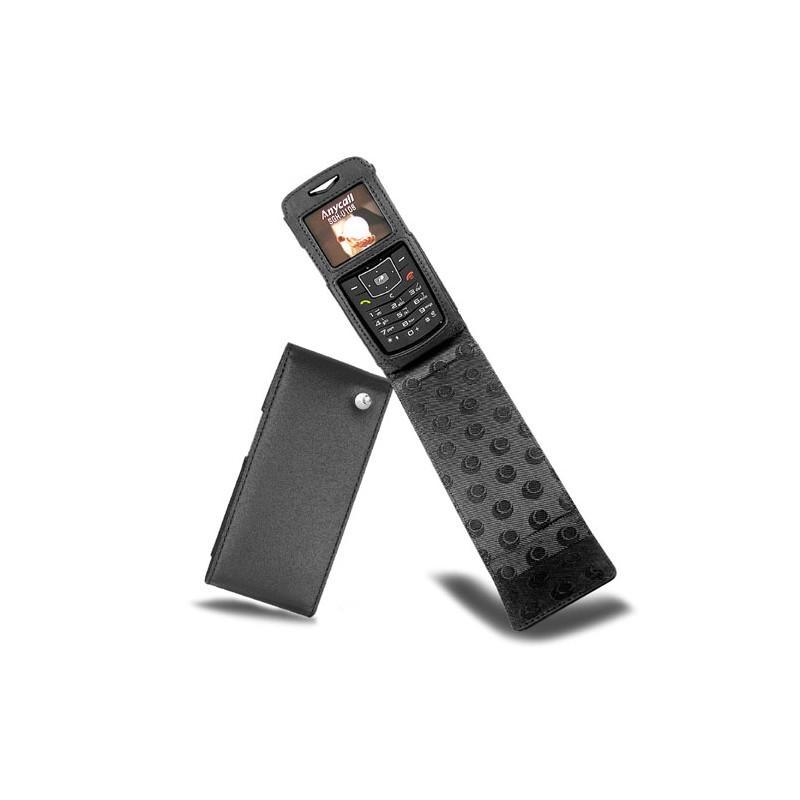 Funda de piel Samsung SGH-U100  - Noir ( Nappa - Black ) 