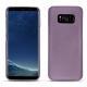 Capa em pele Samsung Galaxy S8 - Lilas ( Nappa - Pantone 2645U ) 
