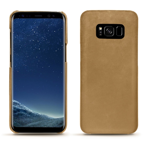 レザーケース Samsung Galaxy S8 PlusSable vintage ( Pantone #9b7340 ) 