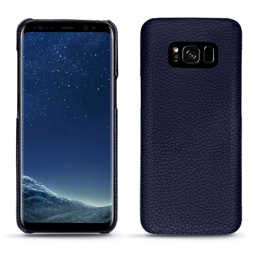 レザーケース Samsung Galaxy S8 PlusCobalt ( Pantone #2b253f ) 