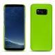 Custodia in pelle Samsung Galaxy S8 - Vert fluo