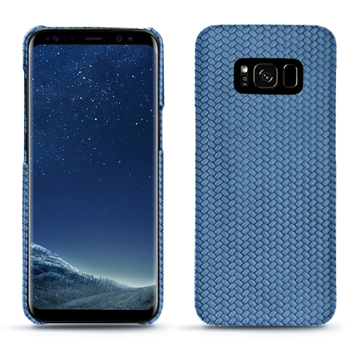 Samsung Galaxy S8 : Les étuis cuir chics et élégants Abaca ishia ( Pantone #395775 ) 