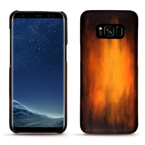 Samsung Galaxy S8 : Les étuis cuir chics et élégants Fauve Patine