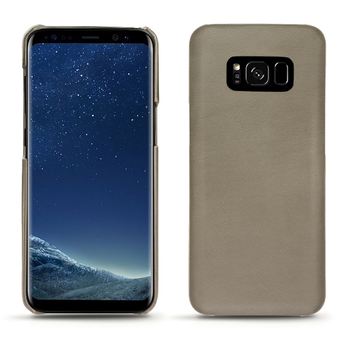レザーケース Samsung Galaxy S8 PlusDarboun sabla ( Pantone #BCB1A1 )