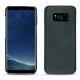 Capa em pele Samsung Galaxy S8 - Blu marino