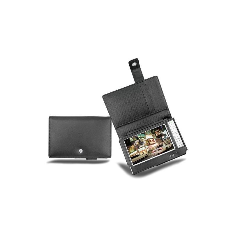Archos 605H  leather case - Noir ( Nappa - Black ) 