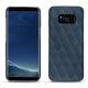 Custodia in pelle Samsung Galaxy S8 - Jean vintage - Couture