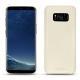 Lederschutzhülle Samsung Galaxy S8 - Blanc PU
