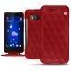 가죽 커버 HTC U11 - Rouge - Couture ( Nappa - Pantone 199C ) 