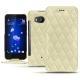 가죽 커버 HTC U11 - Ivoire - Couture ( Sleek P C12 - White ) 