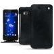 가죽 커버 HTC U11 - Dark vintage ( Roughtcut - Black#5256 ) 