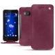 Custodia in pelle HTC U11 - Prune vintage ( Pantone 512C ) 
