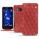 HTC U11 leather case - Cerise vintage - Couture