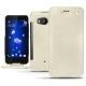 Custodia in pelle HTC U11 - Blanc escumo