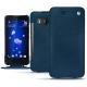 가죽 커버 HTC U11 - Blu mediterran