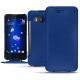 HTC U11 leather case - Bleu Océan PU