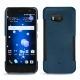 Lederschutzhülle HTC U11 - Blu mediterran
