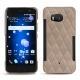 Custodia in pelle HTC U11 - Taupe vintage - Couture