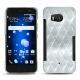 Custodia in pelle HTC U11 - Platinium - Couture