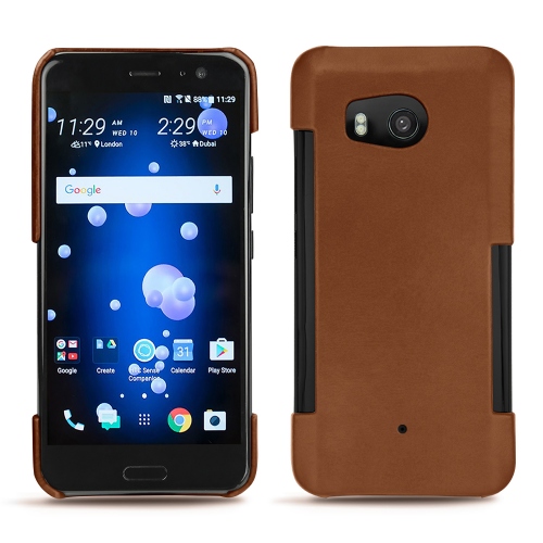 レザーケース HTC U11Marron ( Nappa - Pantone #8B4720 ) 