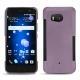 HTC U11 leather cover - Lilas ( Nappa - Pantone 2645U ) 