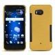Coque cuir HTC U11 - Mimosa ( Pantone 141C ) 