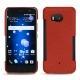 Coque cuir HTC U11 - Papaye ( Pantone 180C ) 