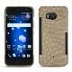Custodia in pelle HTC U11 - Autruche desert