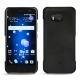 Custodia in pelle HTC U11 - Negre poudro