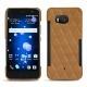 Custodia in pelle HTC U11 - Castan esparciate - Couture