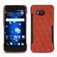 HTC U11 leather cover - Arange clouquié - Couture