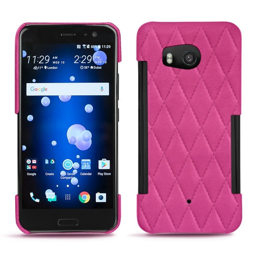 レザーケース HTC U11Rose BB - Couture ( Pantone #DB599F )