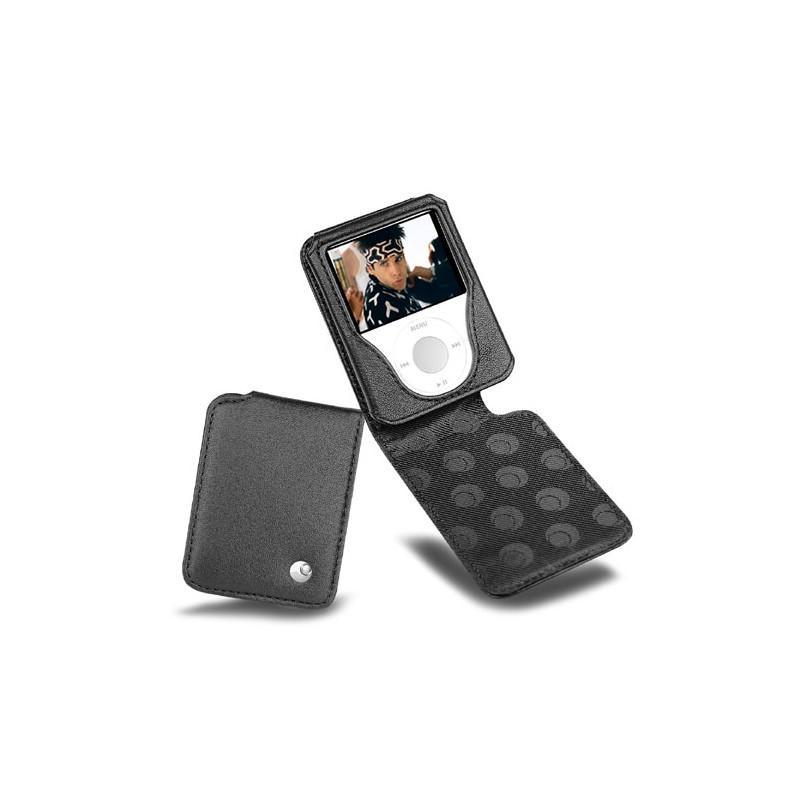 レザーケース Apple iPod Nano G3  - Noir ( Nappa - Black ) 