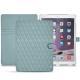 가죽 커버 Apple iPad Pro 12" - Bleu ciel - Couture ( Nappa - Pantone 277C ) 