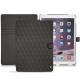 Apple iPad Pro 12" leather case - Anthracite - Couture ( Pantone 424C ) 