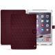 Custodia in pelle Apple iPad Pro 12" - Lie de vin - Couture ( Pantone 5115C ) 